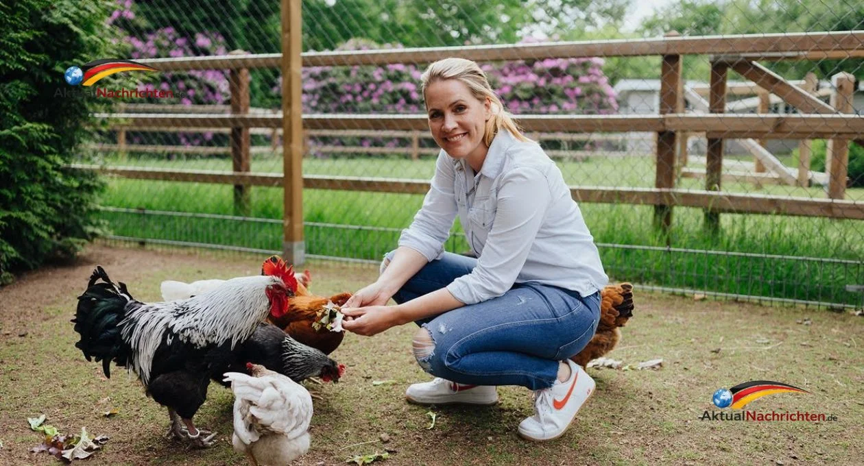 Judith Rakers auf ihrem Bauernhof Judith Rakers auf ihrem Bauernhof