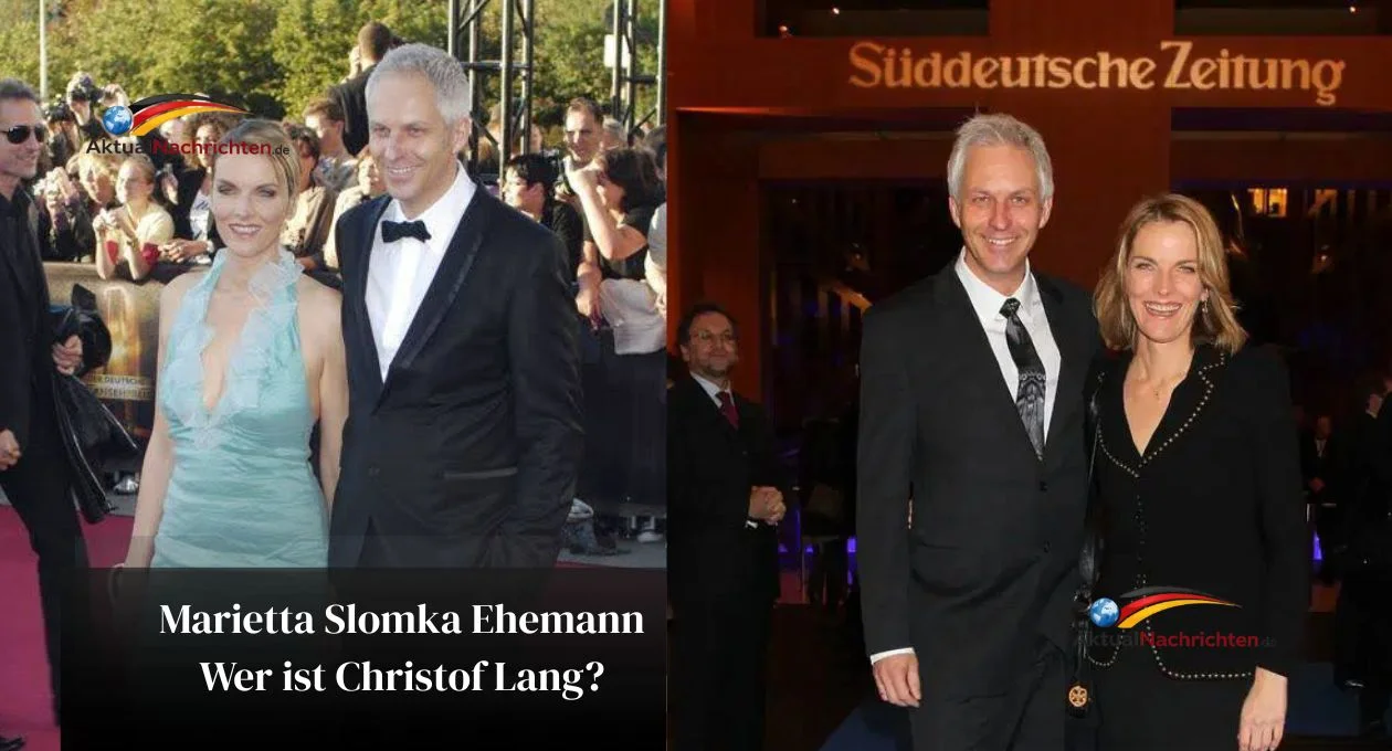 Marietta Slomka Ehemann Wer ist Christof Lang